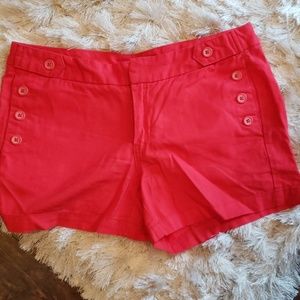 Merona red shorts